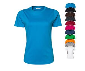 TJ580N Tee Jays Damen T-Shirt aus Interlock-Material Red S
