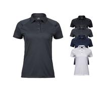 TJ7201 Tee Jays Damen Luxus Sport Polo Black L