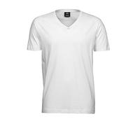 TJ8006 Mens Fashion V-Neck Soft-Tee T-Shirt , Farbe:WHITE;Größen:M
