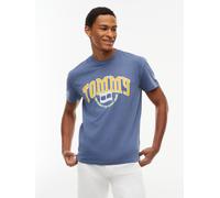 Tommy Jeans Regular Fit T-Shirt mit großem Logo-Print in Dunkelblau, Größe S