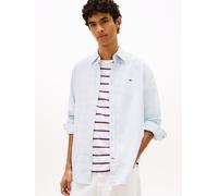 TJM REG LINEN BLEND SHIRT EXT S