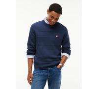 Tommy Jeans (PVH Group) - TJM REG TEXTURED SWEATER EXT Basic Navy Htr - Gr. - XL