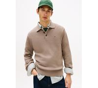 Tommy Jeans Herren Pullover aus Baumwolle, sand, Gr. L