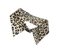 Tmboryuu Eleganter falscher Kragen mit Leoparden Design, glattes Polyester, perfektes Outfit Verstärker, Polyester Halsaccessoire