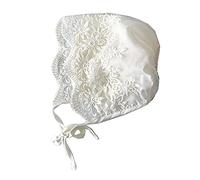 Tmboryuu Neugeborene Babymütze, niedliche Baumwolle, Kinder, Mädchen, Mütze, Prinzessin, Kleinkind, atmungsaktiv, Sommermütze, für Sonnenhut, Geschenk, Fotografie Requisiten, Möbel
