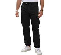 TMEOG Cargohose Herren Slim Fit Stretch Lang Bequeme Hose mit vielen Taschen für Alltag Freizeit und Sport