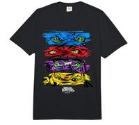 TMNT Out of the Shadows Group Stacked Masks Comfort Colors Adult Heavyweight T-Shirt