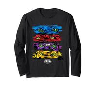 TMNT Out of the Shadows Group Stacked Masks Langarmshirt