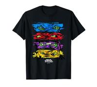 TMNT Out of the Shadows Group Stacked Masks T-Shirt