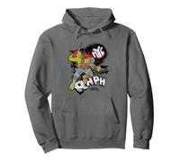 TMNT Out of the Shadows Raphael NYC Grunge Pullover Hoodie