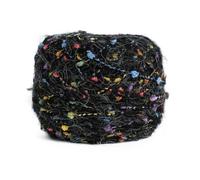 TMTGTS Garn 50g Handstrickgarn mit kleinen bunten knäueln Häkelgarn Strickgarn lace Yarn knäuel Silkhair lang Yarns Silk Wimperngarn Stricken Knäuel für Häkel Kleider Oberteile Schals Mützen
