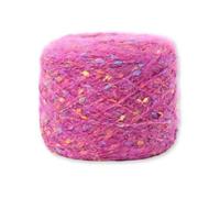 TMTGTS Garn 50g Handstrickgarn mit kleinen bunten knäueln Häkelgarn Strickgarn lace Yarn knäuel Silkhair lang Yarns Silk Wimperngarn Stricken Knäuel für Häkel Kleider Oberteile Schals Mützen