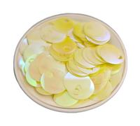 TMTGTS Pailletten 500 Stück 20mm Große Bastelpailletten Paillettes mit Loch für DIY Bastelprojekte Halsketten Ohrringe Kleider Kostüme Schuhe Kleidung Accessoires Heimtextilien Schmuckhandwerk