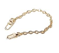 TNBCCXN Handtaschenkette 20-130 cm Metall-Geldbörsen-Kettenriemen, Handtaschen-Lanyard-Hängegriff mit Hummerschnalle, Schultertaschen-Gürtelgurt for Damen-Luxus(30cm)