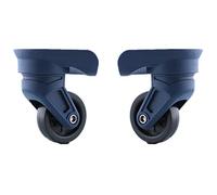 TNBCCXN Koffer-Räder，Gepäck-Ersatz-Räder 360 Grad drehbares Gepäck-Stummrad, Koffer-Ersatz- und Reparaturräder, Teile-Spinner (W321#) (rot)(Deep Blue)