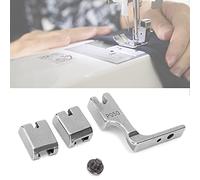 Tnfeeon Kräuselfuß für Nähmaschinen, Verbesserte Effizienz, Vielseitig für Dicke und Dünne Stoffe, Langlebige Ganzstahlkonstruktion, 2er-Set Nähfuß für Nähliebhaber, für zu Hause