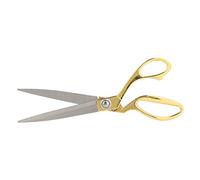 Tnfeeon Professionelle Schneiderschere, Robuste Stoffschere aus Edelstahl mit Komfortablem Griff, 10,5 Zoll, Geeignet für den Privaten und Industriellen Einsatz (GOLD)