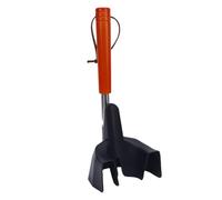 Tnfeeon Teleskop-Schuhlöffel, Langer Griff, Schuhhelfer für Senioren mit Verstellbarer Länge, Ausziehbar um 61 Cm, Edelstahl, Walnussholz, Fersenschutz, Zum Anziehen von Stiefeln, Einfach, kein Bücken