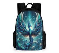 TNFHSOFT 42x30.5cm-Rucksack Mit Phoenix, Kinderrucksack, Schüler-Schultasche, Büchertasche, Rucksack, 3D-gedruckt, Für Jungen Und Mädchen