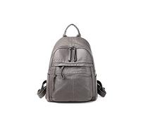 TNRHRT Sjbb Damen-Rucksack, große Kapazität, weiches PU-Leder, für Schule und Reisen, Polyurethan (PU)