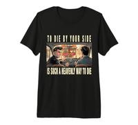 to die by Your Side. Quote 80s Alternative Indie British pop Premium T-Shirt
