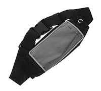 TOBBOMEY Verstellbare wasserdichte Laufgürteltasche mit Touchscreen-Fenster Langlebig und Atmungsaktiv Geeignet für Damen und Herren für Outdoor Wandern Joggen und Alltag