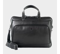 TOBI Businesstasche M schwarz Herren - Leder