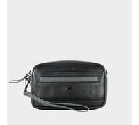 TOBI Clutch schwarz Herren - Leder