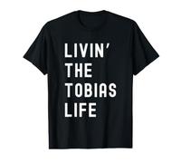 Tobias Lebt Das Tobias-Leben Name Lustig Preisgünstiges Grafik-T-Shirt