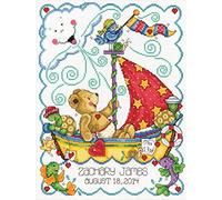 Tobin Home Crafts Kreuzstich Stickpackung Wegsegeln, Zählmuster