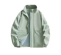 Tobysper Bomberjacke Herren Übergangsjacke Herbst Outdoorjacke Full Zip Herrenjacke Blouson Jacke Modern Baseballjacke Leichte Sportjacke Alltag Freizeit Softshelljacke