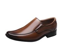 Tobysper Herren Mokassins Leicht Slip On Anzugschuhe Hochzeit Herrenschuhe Freizeit Oxford Schuhe rutschfest Atmungsaktive Fahrschuhe Bequeme Komfort Loafer Slipper Business Bootsschuhe