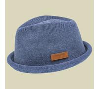 CHILLOUTS quetschbarer Verstellbarer Sommerhut - Pork Pie Tocoa Hat - Herren blau L-XL