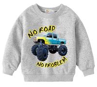 Toddler Boys Sweatshirts Little Kids Dinosaur Monster Truck Excavator Pullover Baby Christmas Clothes Valentine's T-Shirt 5T