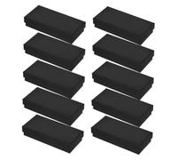 Toddmomy 10 Stück-Pack Rechteckige Uhrenbox Mit Deckel Aus Robustem Material Einzelne Schmuckbox Für Herren Leichte Aufbewahrung Für Reisen Und Präsentation