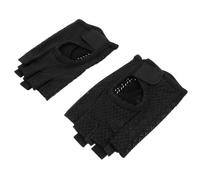 Toddmomy Halbfingerhandschuhe M, 1 Paar, Nylon, Schwarz, rutschfest | Atmungsaktiv für Mountain Climbing und Fishing, Griffige Ausführung, Sportliche Nutzung