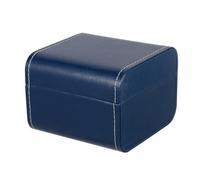Toddmomy PU Uhrenbox mit Einem Fach und Weichem Kissen für Armbanduhren | Flanell Innenfutter, Klassische Elegante Ausführung, Staubfreie Präsentation, Geschenkverpackung, für Tisch und Reise