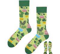 TODO Socken Pflanzen Damen 35-38 und Socken Garten Herren, Pflanzen Socken Blumen, Funny Socks Rainbow (35-38, Plant)