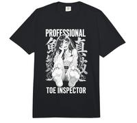 Toe Inspector Foot Lustig Comfort Colors Adult Heavyweight T-Shirt