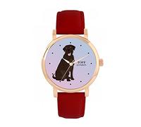 Toff London Brown-Labrador-Retriever-Hundeuhr