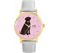 Toff London Brown-Labrador-Retriever-Hundeuhr