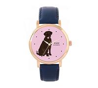 Toff London Brown-Labrador-Retriever-Hundeuhr