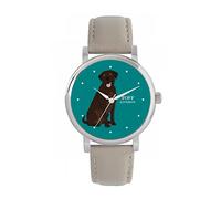 Toff London Brown-Labrador-Retriever-Hundeuhr