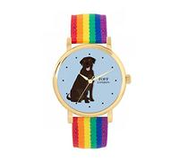 Toff London Brown-Labrador-Retriever-Hundeuhr