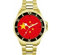 Toff London China-Flaggen-Uhr