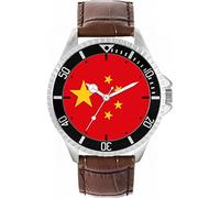 Toff London China-Flaggen-Uhr