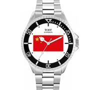 Toff London China-Flaggen-Uhr