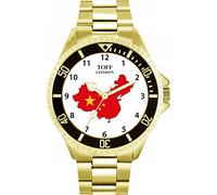 Toff London China-Flaggen-Uhr