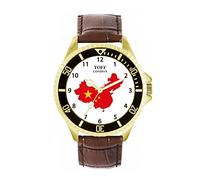 Toff London China-Flaggen-Uhr