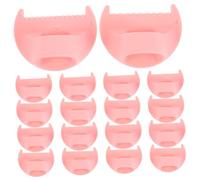 Tofficu 20 Stück Teiliges Nähwerkzeugset mit Edge Stitch Lock und Nähmaß Präzises Nählineal für Gleichmäßige und Nahtbreite Handliches Fingermaß für Stoffarten Sicher und Einfach zu